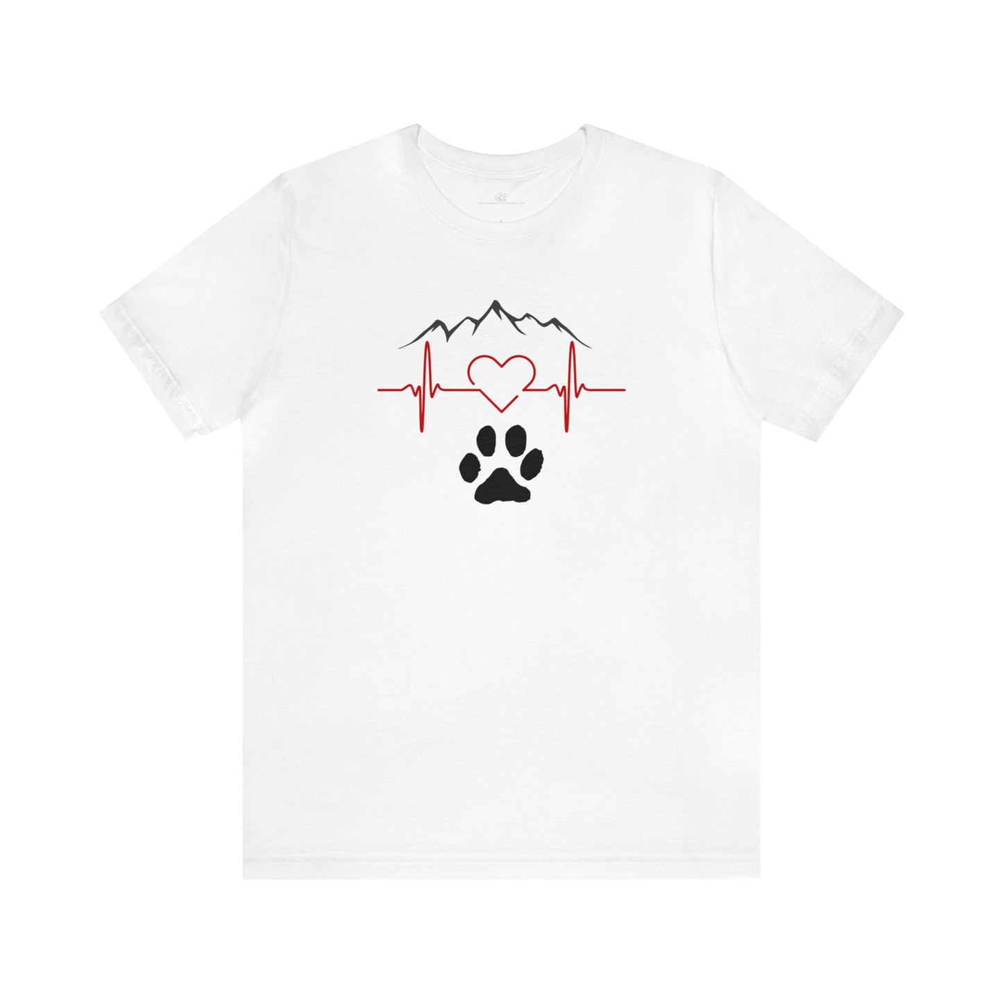 Heartbeat Mountain Range Short Sleeve Tee