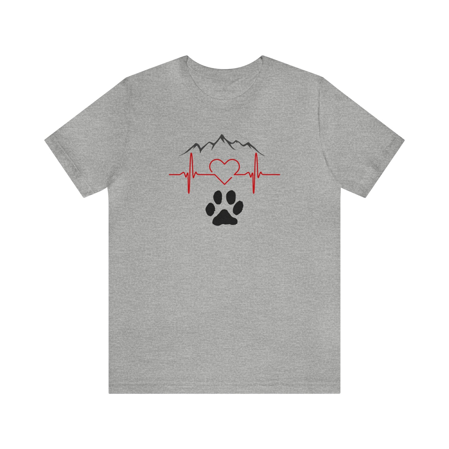 Heartbeat Mountain Range Short Sleeve Tee