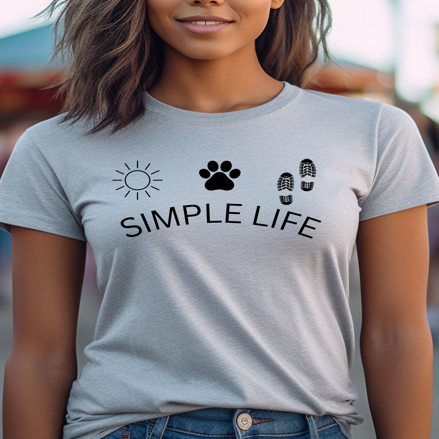 Simple Life Short Sleeve Tee