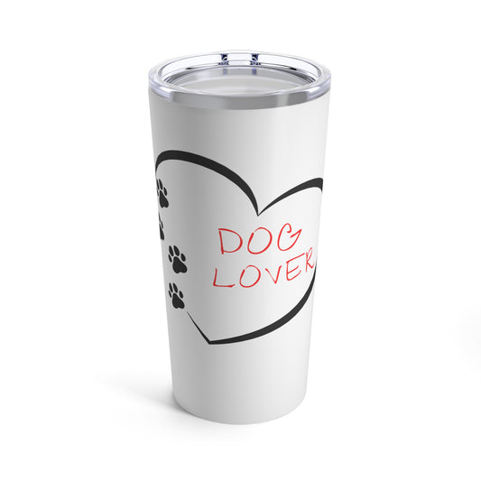 Dog Lover Red Tumbler 20oz