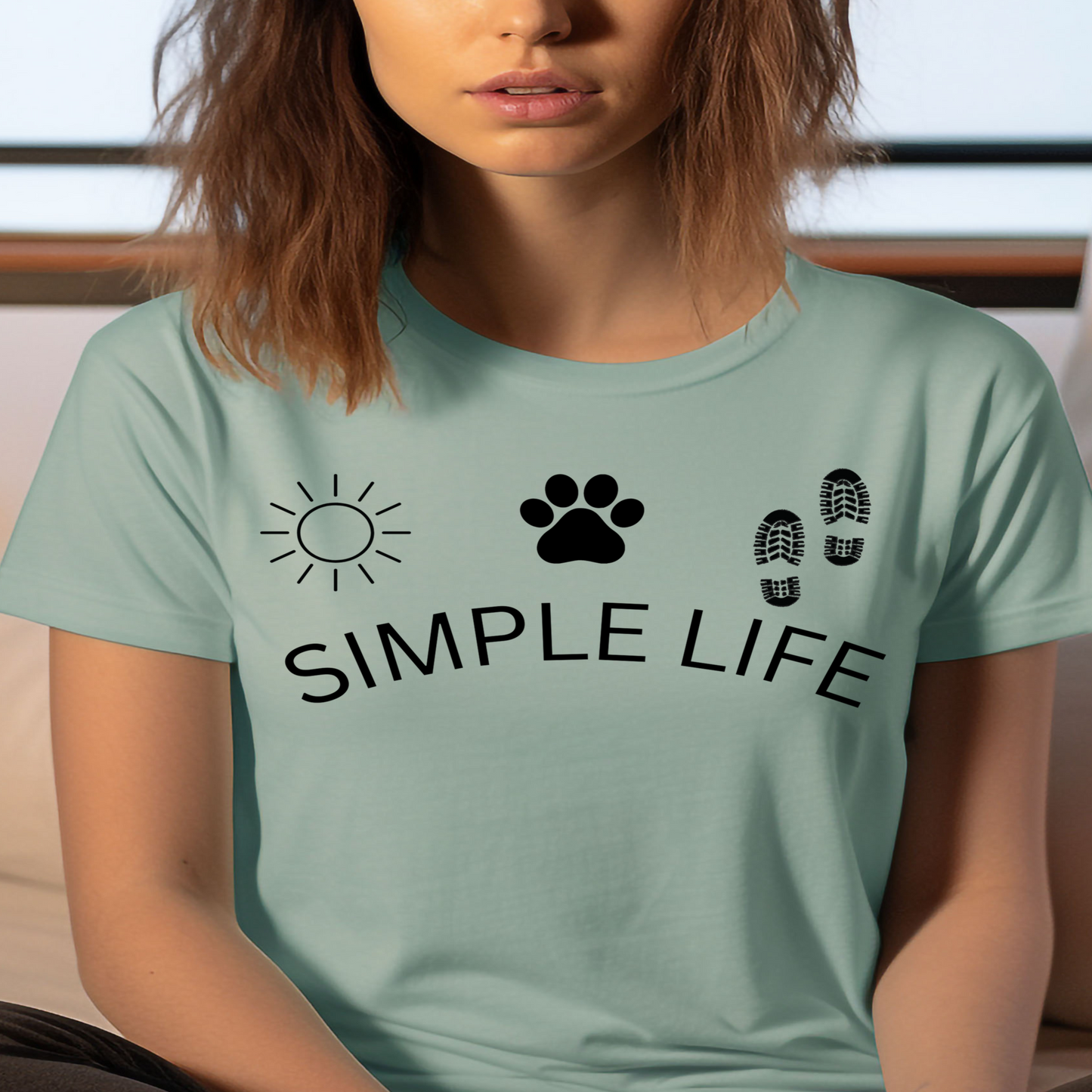 Simple Life Short Sleeve Tee
